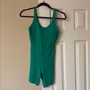 Lululemon Green Sleeveless Bodysuit